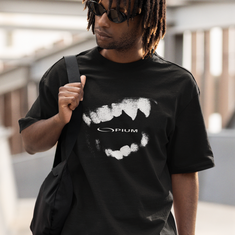 I AM MUSIC - Playboi Carti Oversized Black T-Shirt