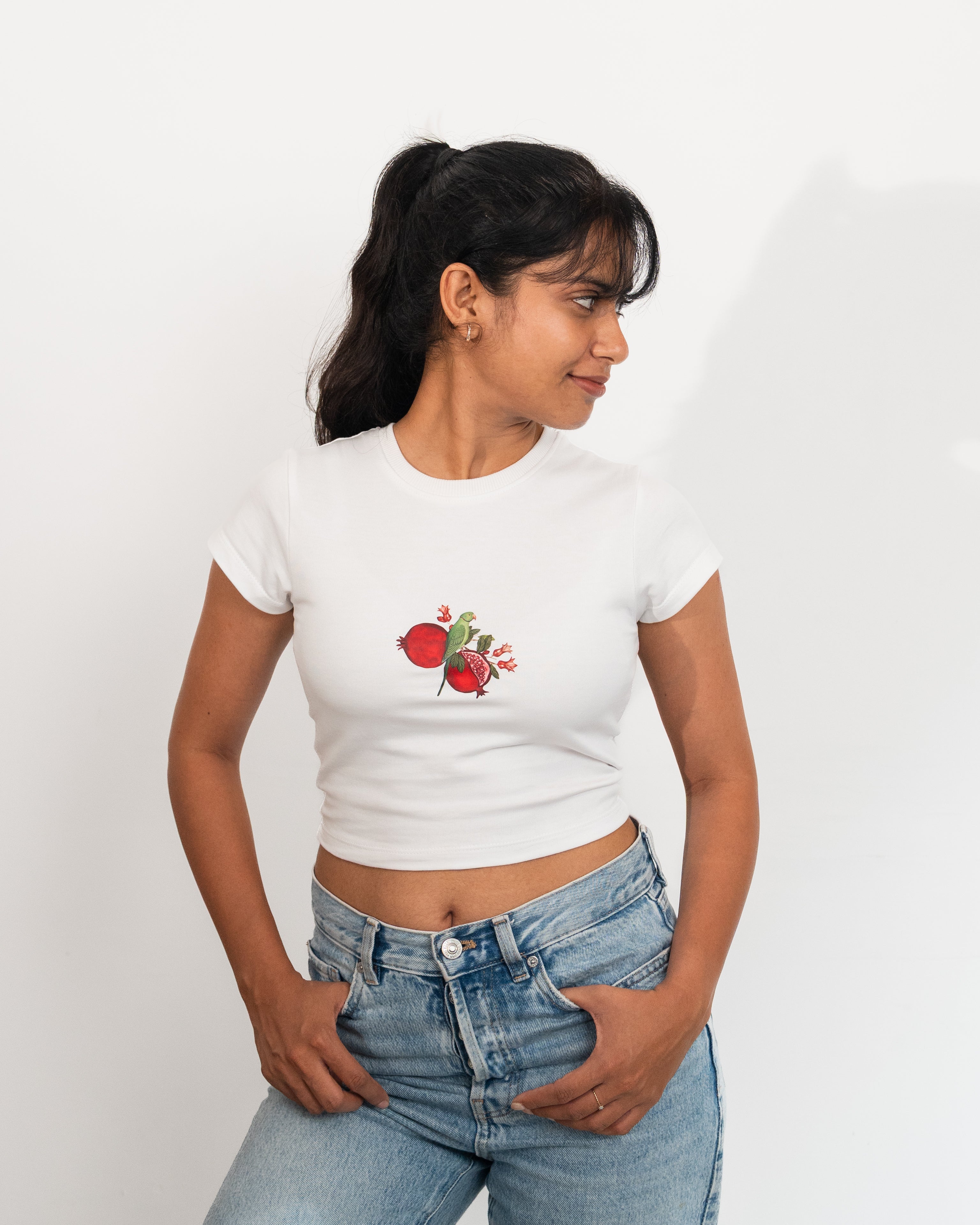 Garden Spirit - Baby Fit White T-Shirt