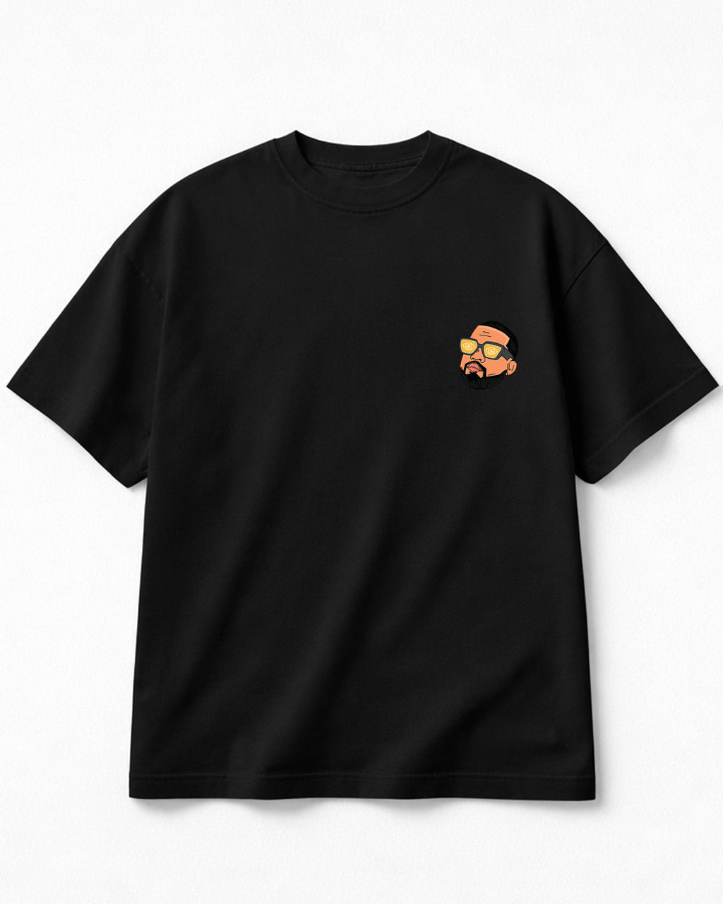 Kanye - Oversized Black T-Shirt