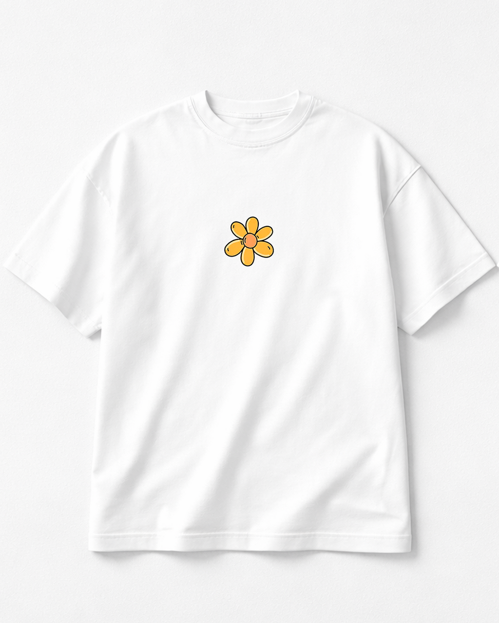 Phool - Oversized White T-Shirt