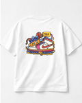 Sneaker - Oversized White T-Shirt
