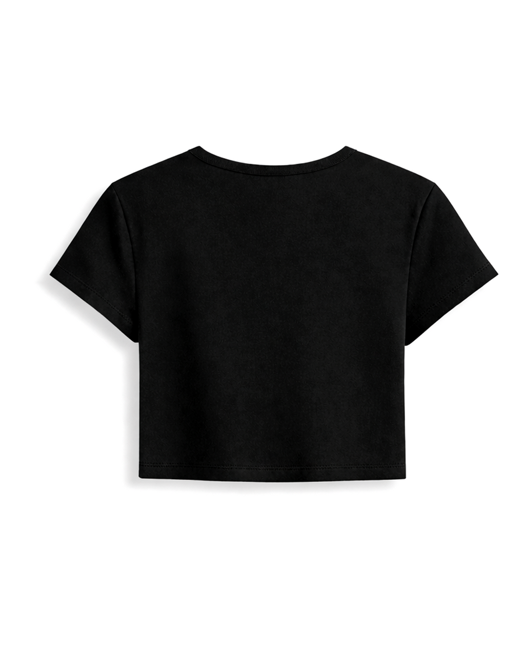Lips - Baby Fit Black T-Shirt