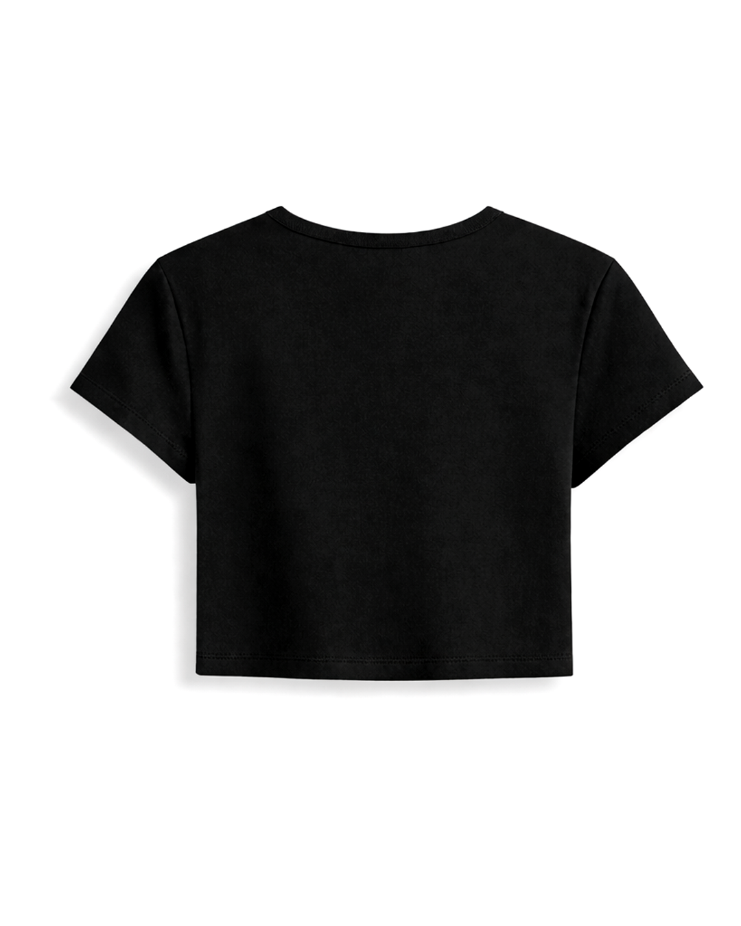 Lips - Baby Fit Black T-Shirt