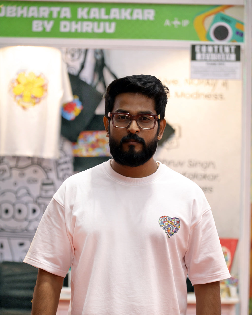 Lovesick - Oversized White T-Shirt