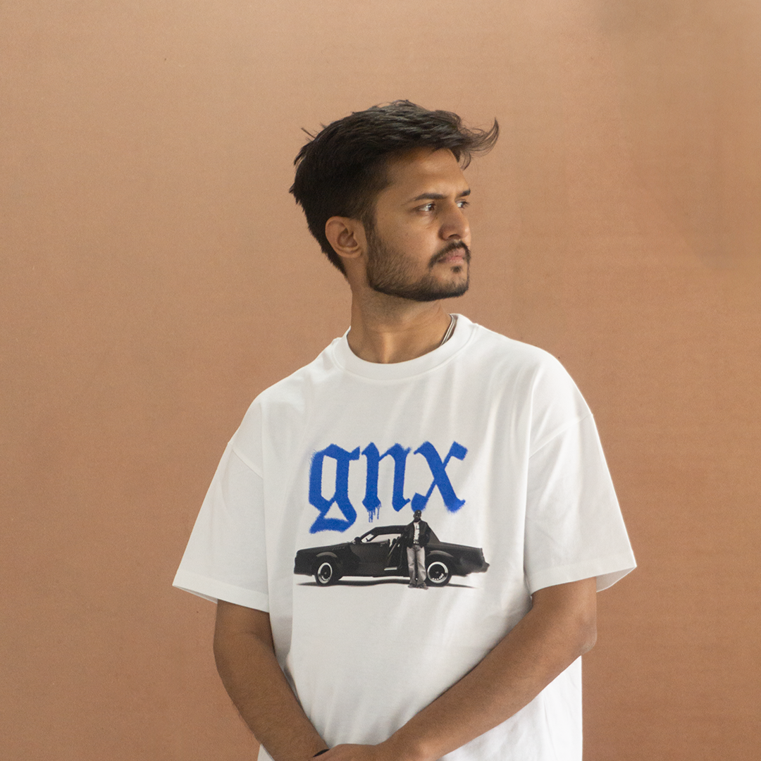 GNX - Kendrick Lamar White Oversized White T-Shirt