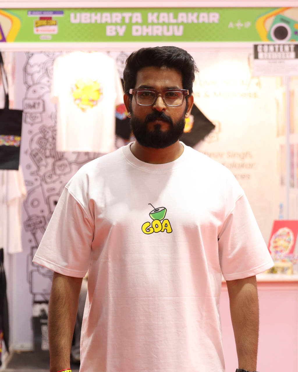 Goa - Oversized White T-Shirt