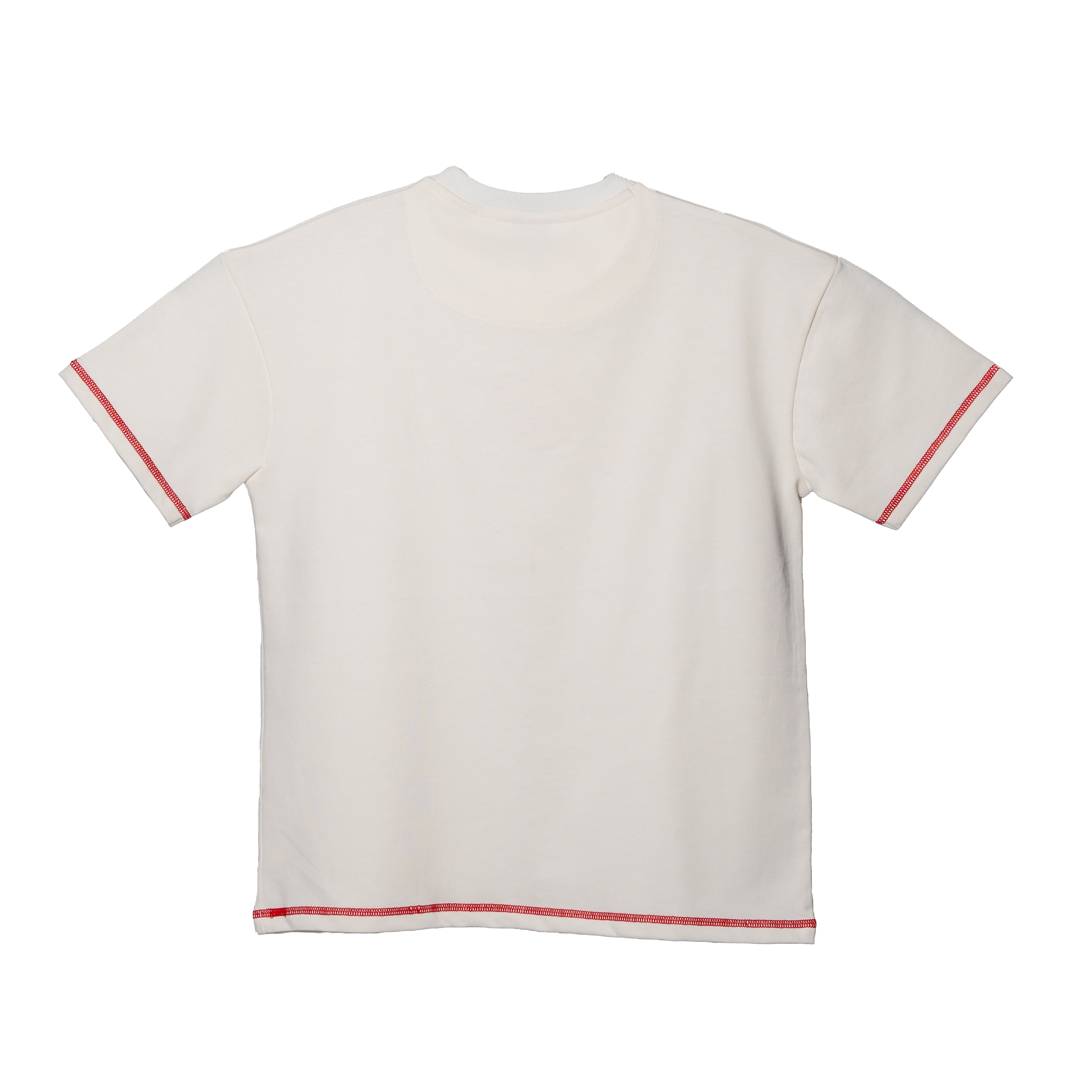 Hey Toots - Oversized Ivory T-Shirt