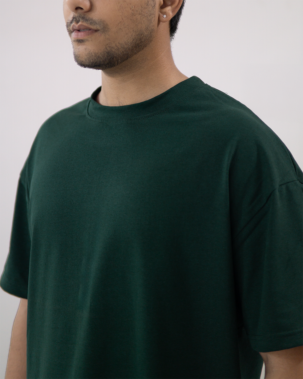 Forest Green - Heavy Weight Oversized T-Shirt