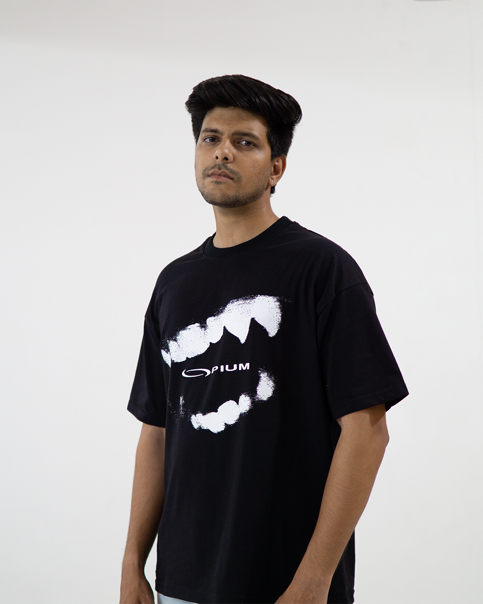 I AM MUSIC - Playboi Carti  Oversized Black T-Shirt