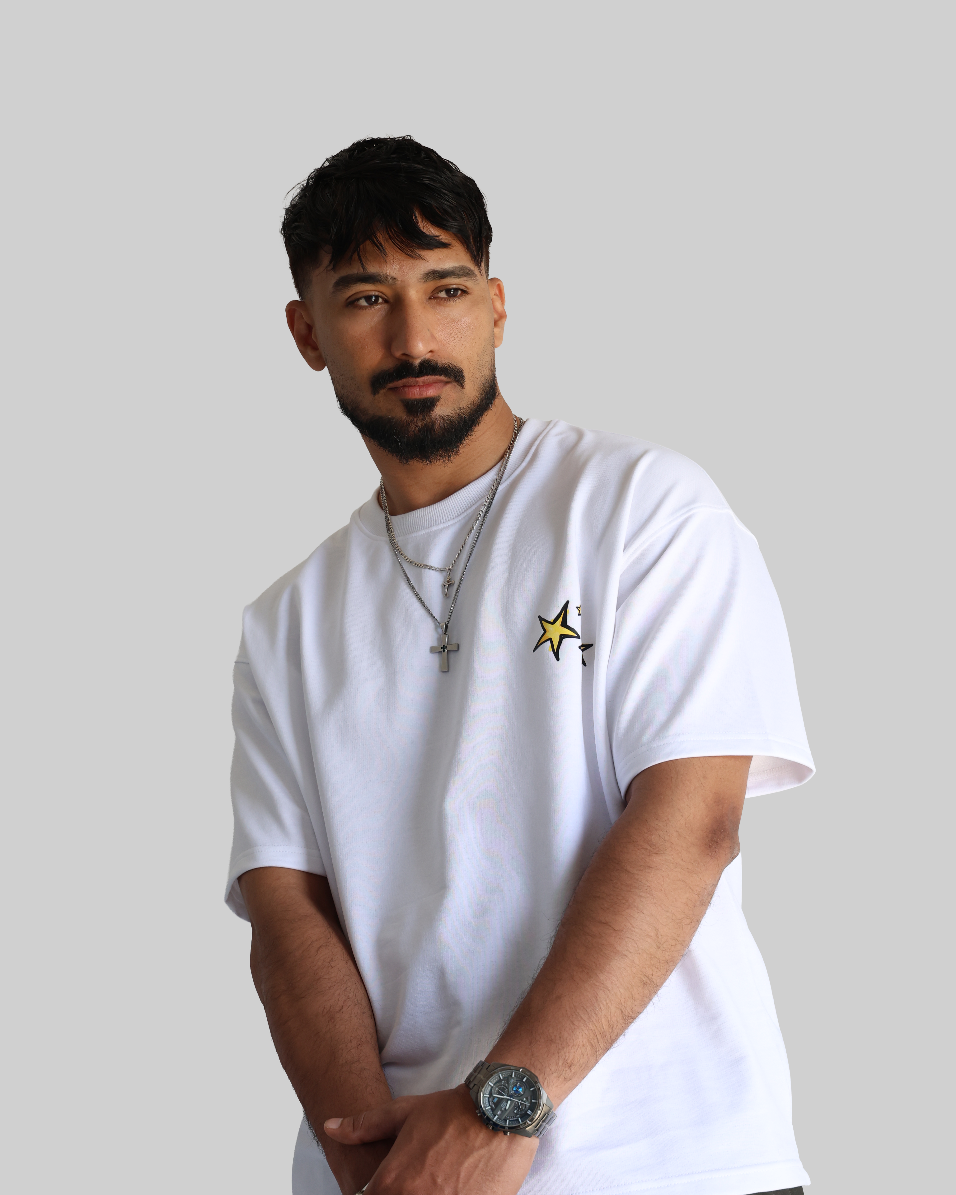 Taaron Se - Oversized White T-Shirt