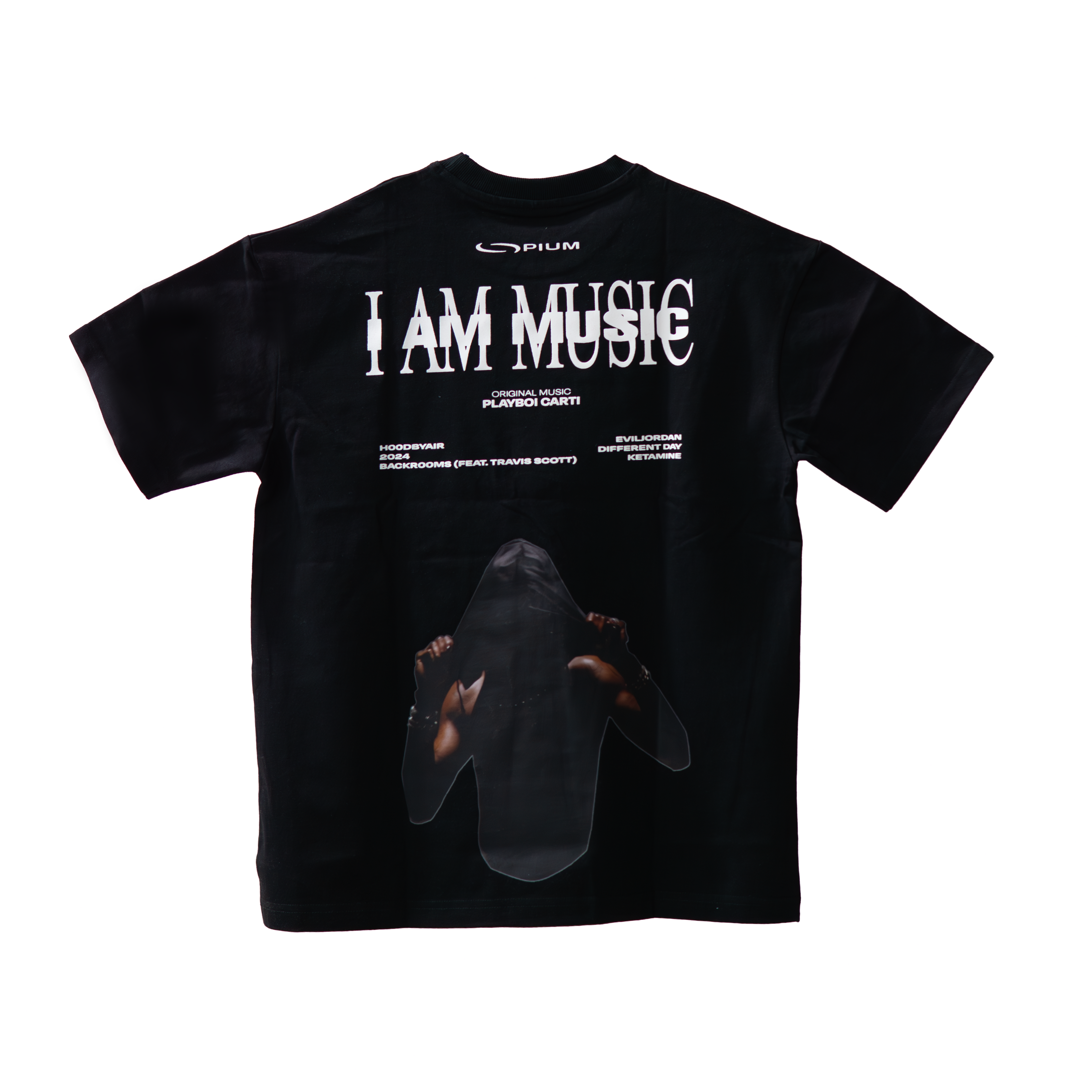 I AM MUSIC - Playboi Carti Oversized Black T-Shirt – OTC I AM MUSIC - Playboi Carti Oversized Black T-Shirt – OTC