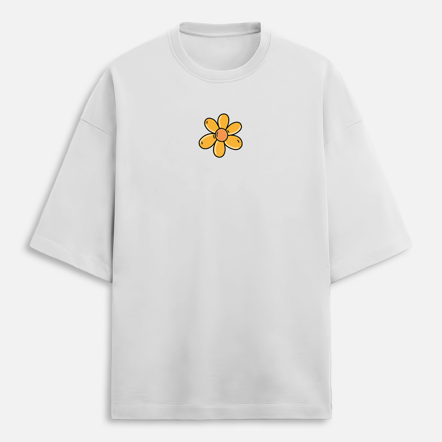 Phool - Oversized White T-Shirt