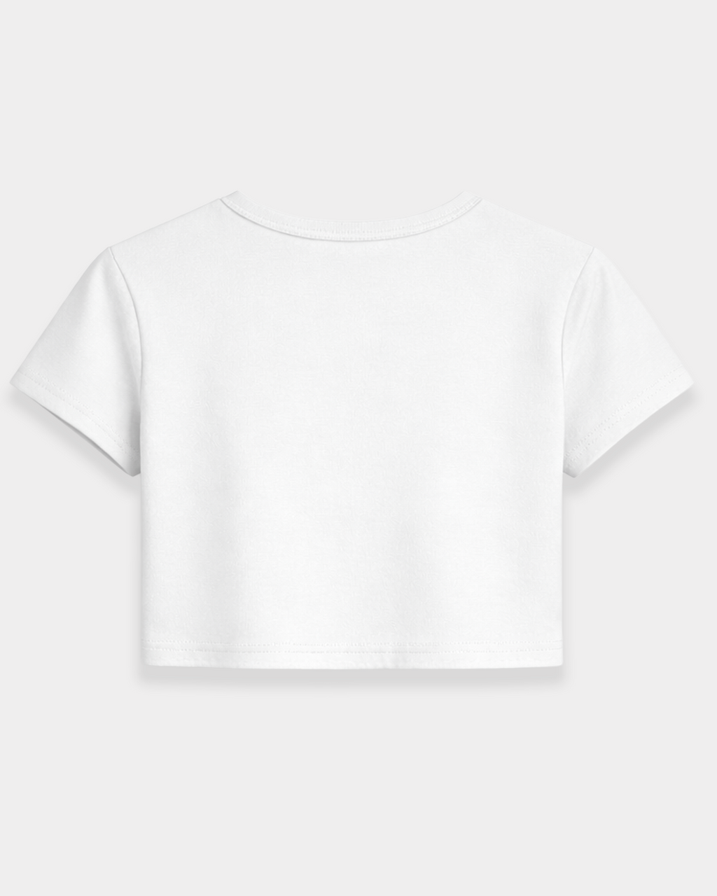 Lips - Baby Fit White T-Shirt