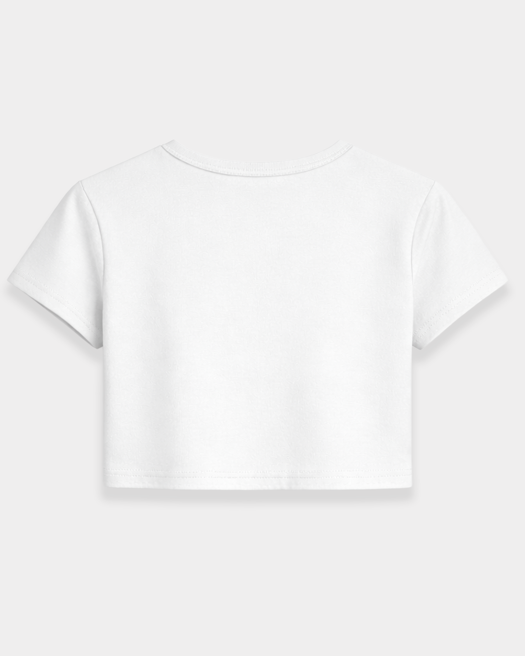Lips - Baby Fit White T-Shirt